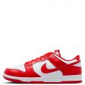 Dunk Low Retro White/ University Red-White