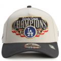 MLB Los Angeles Dodgers World Series Champions 9FORTY Hat  Black/Chrome