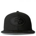 San Francisco 49ers 59Fifty Fitted Black on Black