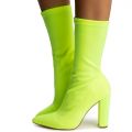 Nordic-2 Neoprene Heel Booties Lime