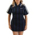 Football Inspired Graphic Dress Night Indigo