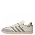 Samba Messi Indoor Soccer Shoes Cream White / Light Brown / Gold Metallic