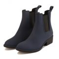 Jeffrey Campbell Stormy Matte Blue Rain Boot 