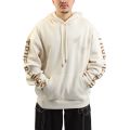Studded Horseshoe Hoodie  Winter White