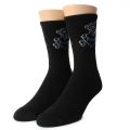 Love Sucks Crew Sock  Black