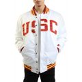 USC Satin W/R/G Jacket W/R/G