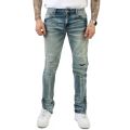 Snap Denim Jean Stone Wash