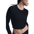 Sportswear Chill Knit Slim Cropped T-Shirt Black