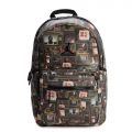 Borough Graphic Backpack  Black