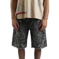 Mechanical Flames Shorts Eris Grey