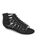 Dalinda-34 Strappy Sandal Black Black