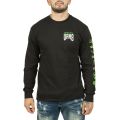 Eyes In The Dark Long Sleeve T-Shirt Black