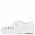 Unisex 1461 Cut Out White Venice Oxfords White