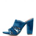 Cape Robbin Lisa-31 High Heel Denim Blue