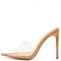 Laurent-3 Pointy Clear Toe High Heels