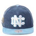 NCAA North Carolina Suede Original Fit Snapback Blue