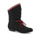 Low-Heel Boot Picnic-03 Black
