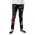 Detention Tag Graffiti Jeans Black