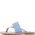 Rattan-S Thong Sandal Blue