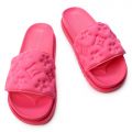 Aileen-37 Flat Slide  Neon Pink