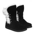 Kids Fur Boot Urban Fur BLACK