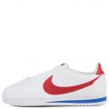 CLASSIC CORTEZ LEATHER WHITE/VARSITY RED-VARSITY ROYAL