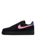 Nike Air Force 1 LV8 2 Big Kids' Shoes Black-Persian Violet-Pollen Rise  cn5710-001