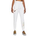 Sportswear Shine Fleece Joggers White/Metallic Gold