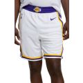 LOS ANGELES LAKERS SWINGMAN SHORTS WHITE/FIELD PURPLE