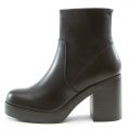 FD Unfurl-H High Heel Bootie Black Pu