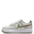Grade-School Air Force 1 LV8 Sail/Olive Aura-White-Light Bone