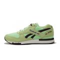 Reebok for Men: GL 6000 Sea Glass Henna White Sneaker Mint