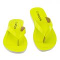Ella-S Flat Sandals Neon Yellow