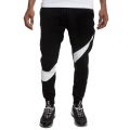 SPORTSWEAR LARGE SWOOSH JOGGERS BLACK/WHITE