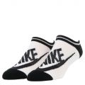 NSW WOMENS -3PPK STRIPED NO SH White/Black
