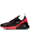 Air Max 270 Black/Metallic Silver-Bright Crimson