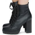 Balboa-S Lace Up Booties BLACK