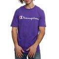 EMB TEE PURPLE