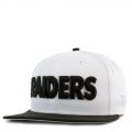 Oakland Raiders Snapback White/Black/Silver