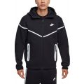 Tech Windrunner Reflective Details Fleece Full-Zip Jacket Black/Bemis Silver