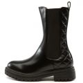 Dreamer-1 Mid-Calf Chelsea Style Boot Black