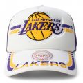 NBA Los Angeles Lakers Trucker Hat  White/Purple