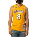 Los Angeles Lakers Kobe Bryant 2000-01 Authentic Jersey Light Gold/Purple
