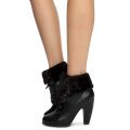 Mozza-26L Ankle Boots BLKKPU BLKKPU