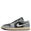 Air Jordan 1 Low SE Lt Smoke Grey/Black-Sail-Muslin