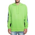 The Electric Waves Hoodie in Green Green
