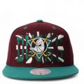 NHL Shattered Anaheim Ducks Snapback  Purple