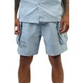 Cargo Utility  Shorts Pale Blue