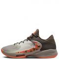 Zoom Freak 4 "Letter Bros" Basketball Shoes Ironstone/Orange Trance-Cobblestone-Sail