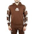Authentic Hall Hoodie Brown-White3Mreflective-Brown Dk